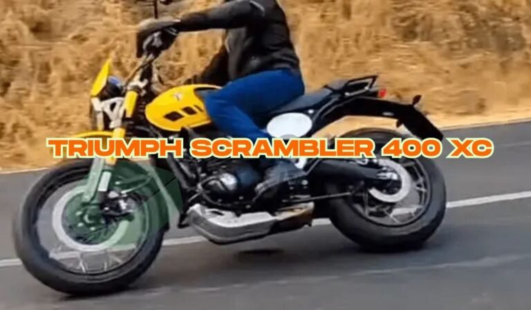 Triumph Scrambler 400 XC
