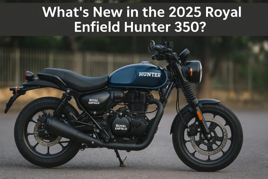 2025 Royal Enfield Hunter 350: What’s Different from the Old Model? 1 2025 Royal Enfield Hunter 350