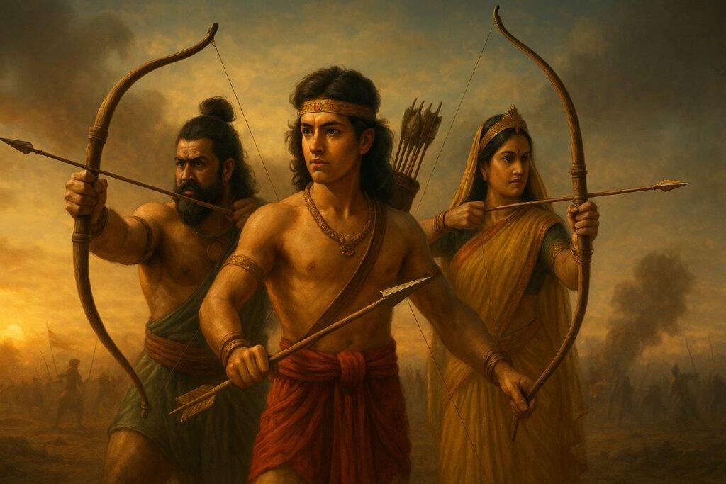 बर्बरीक (Barbarika): महाभारत का अदृश्य महान योद्धा 1 धीर warriors का संग्राम